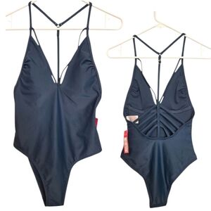 NWT Xhiliration Strappy Swimsuit Sz Small